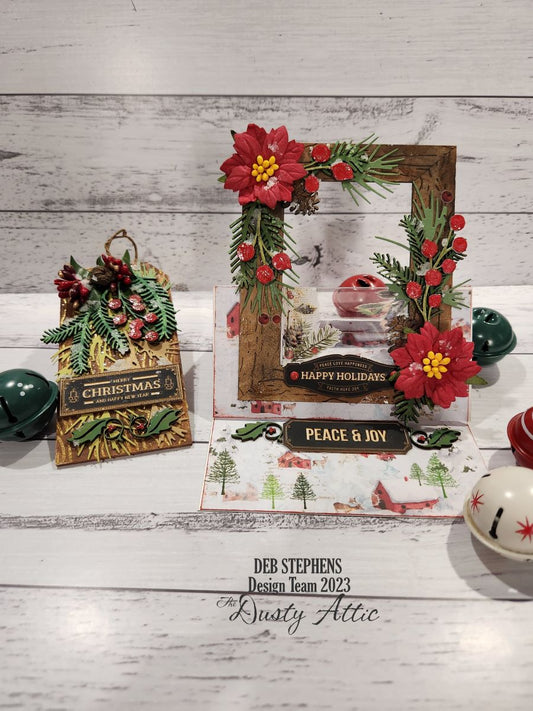 Dusty Attic December DT Mood Board Card and Tag Inspiration