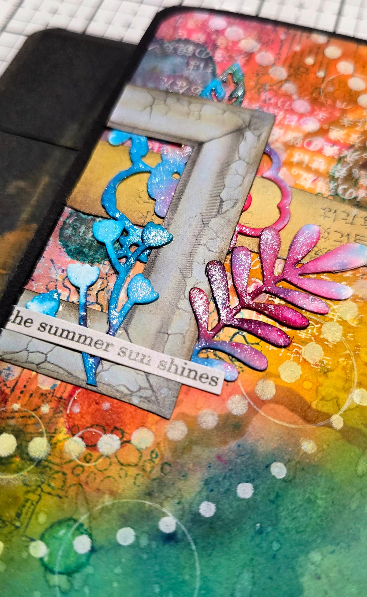 Art Journal Page - You belong amongst the flowers - Saturday 7th November 2026