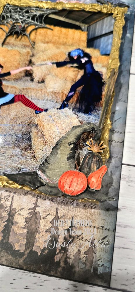 Witch Please - Mixed media Magical/Halloween themed Scrapbook layout kit