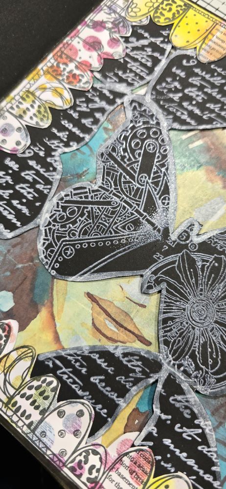 Pre Recorded Online Peek-a-Boo Art Journal Page