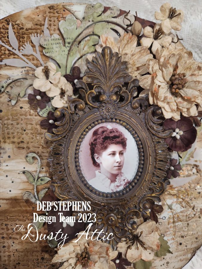 KIT ONLY Vintage Round - Off the Page Mixed Media project - Incl Free Postage within Australia