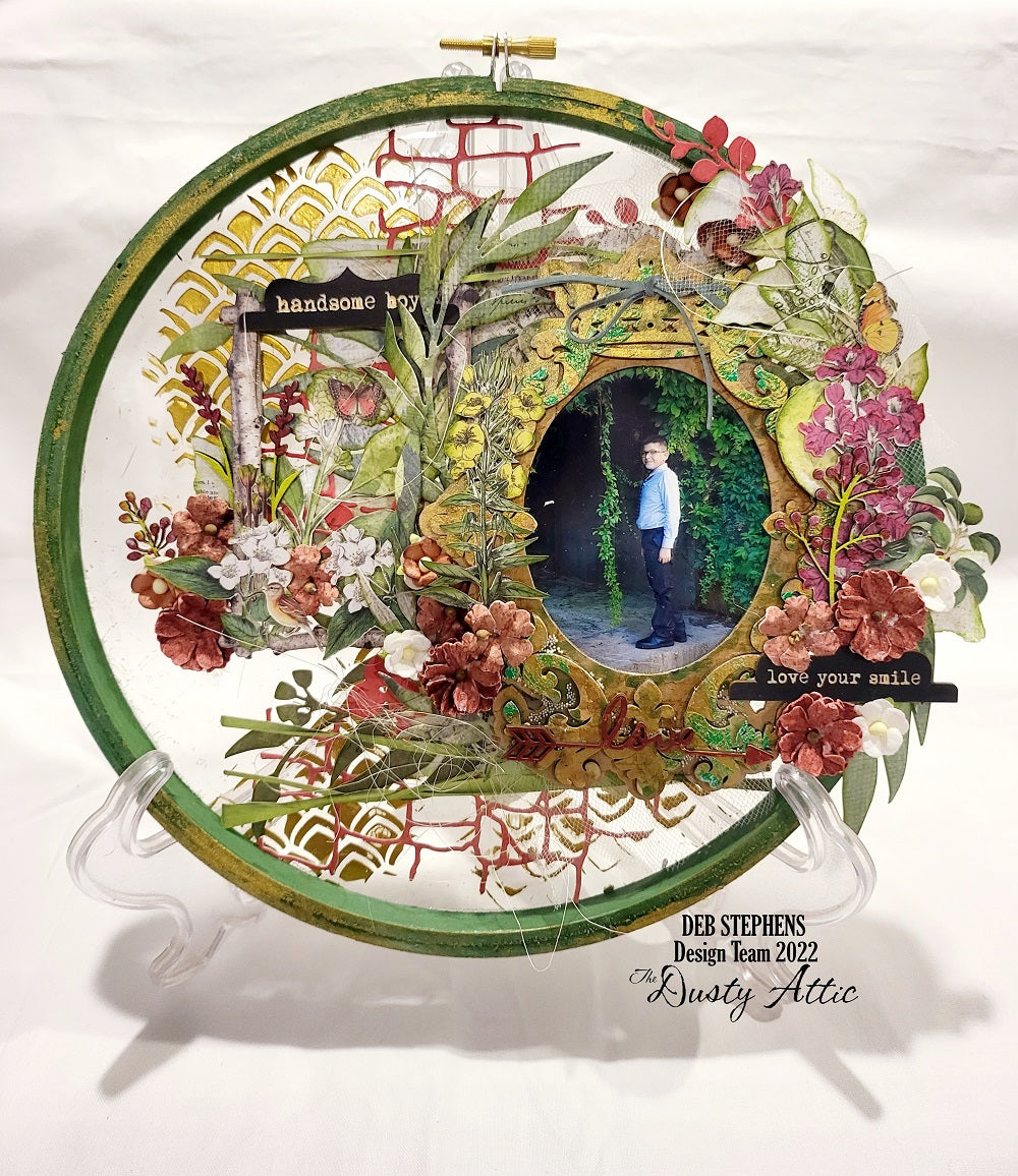 My Handsome Boy - February 2022 Mood board for Dusty Attic DT