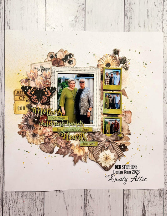 Mothers Love - Dusty Attic Mood board Layout