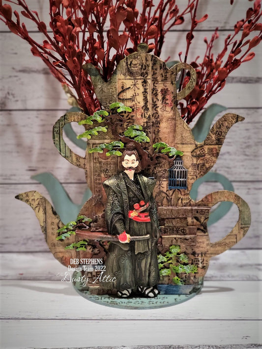 Japanese Tea - Mixed media caddy