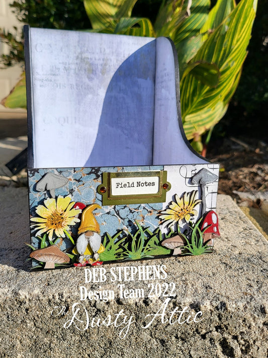 Field Notes - Card Holder September DT project for Dusty Attic