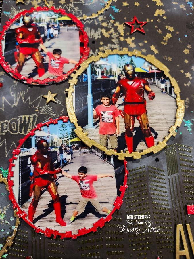 Awesome - Simple Scrapbook layout