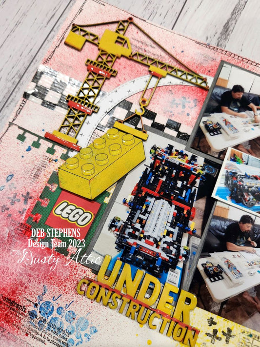 Tricky Bricks - Lego Layout using Dusty Attic Chippy