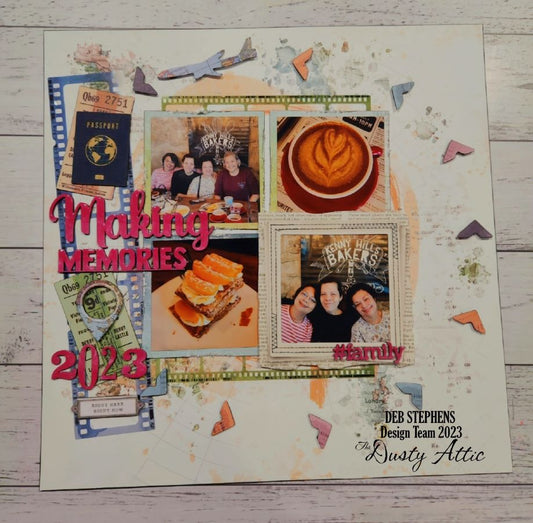 September Sketch Layout for Dusty Attic