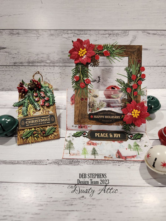 Dusty Attic December  DT Mood Board Card and Tag Inspiration