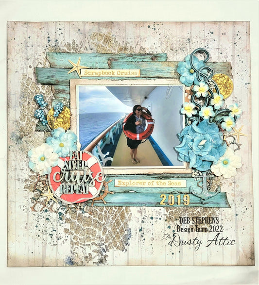 January 2022 Dusty Attic Mood board Challenge