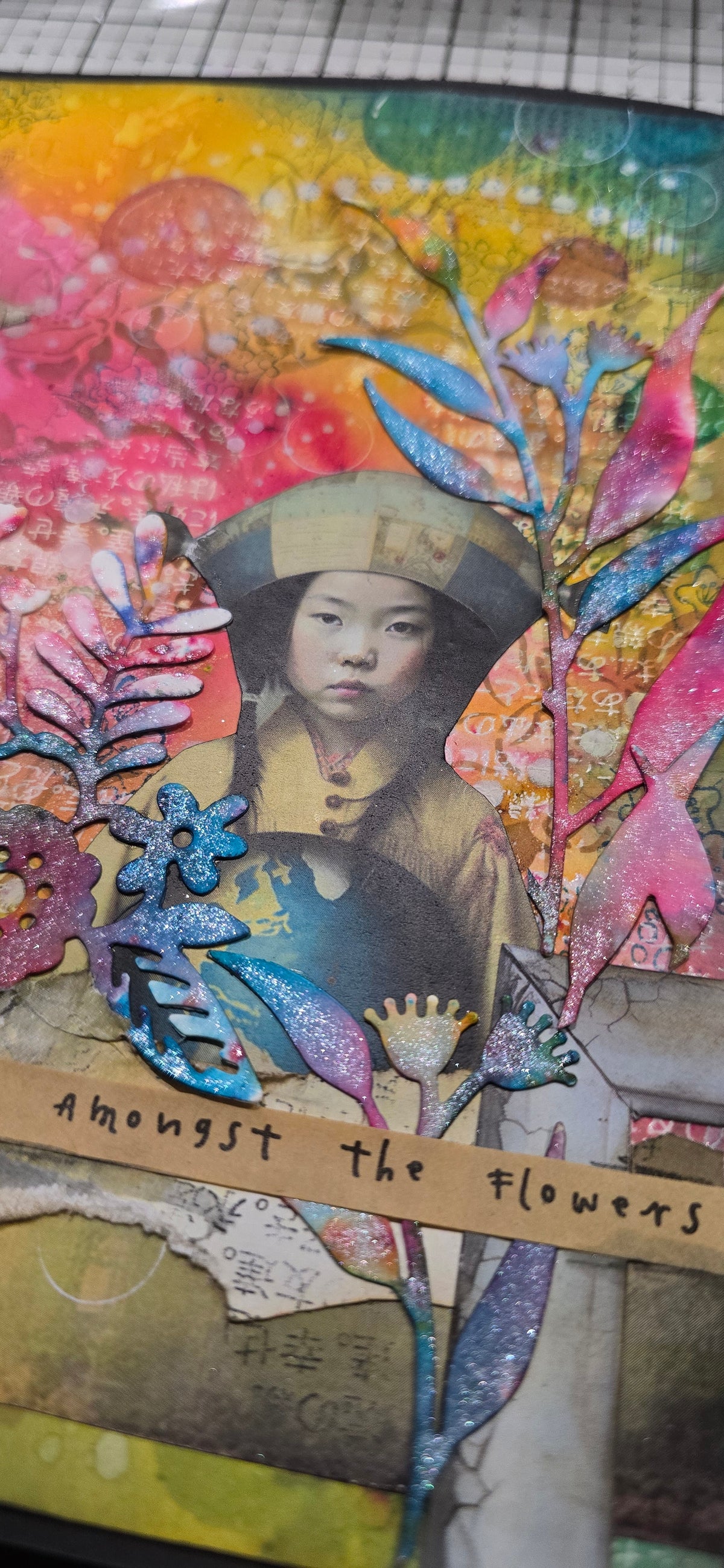 Art Journal Page - You belong amongst the flowers - Saturday 7th November 2026