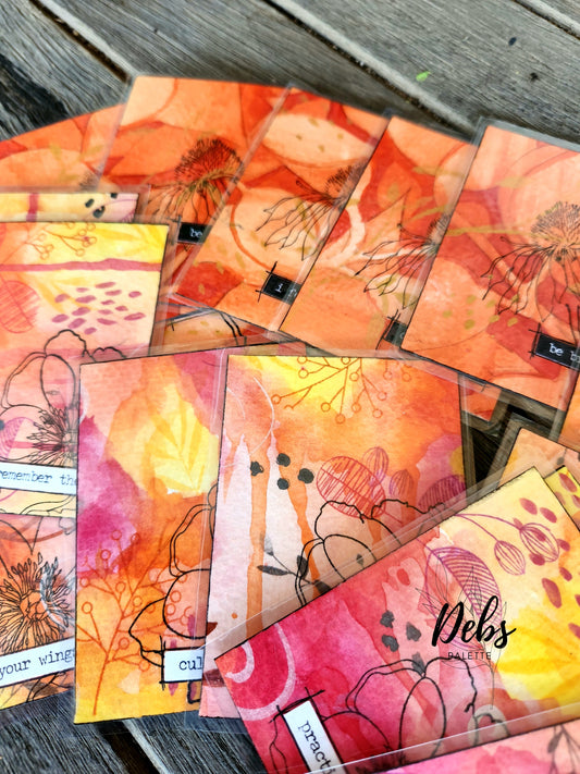 Art Journal Prompt cards Set 1- Saturday 13th September 2025, 10.00am -1.00om