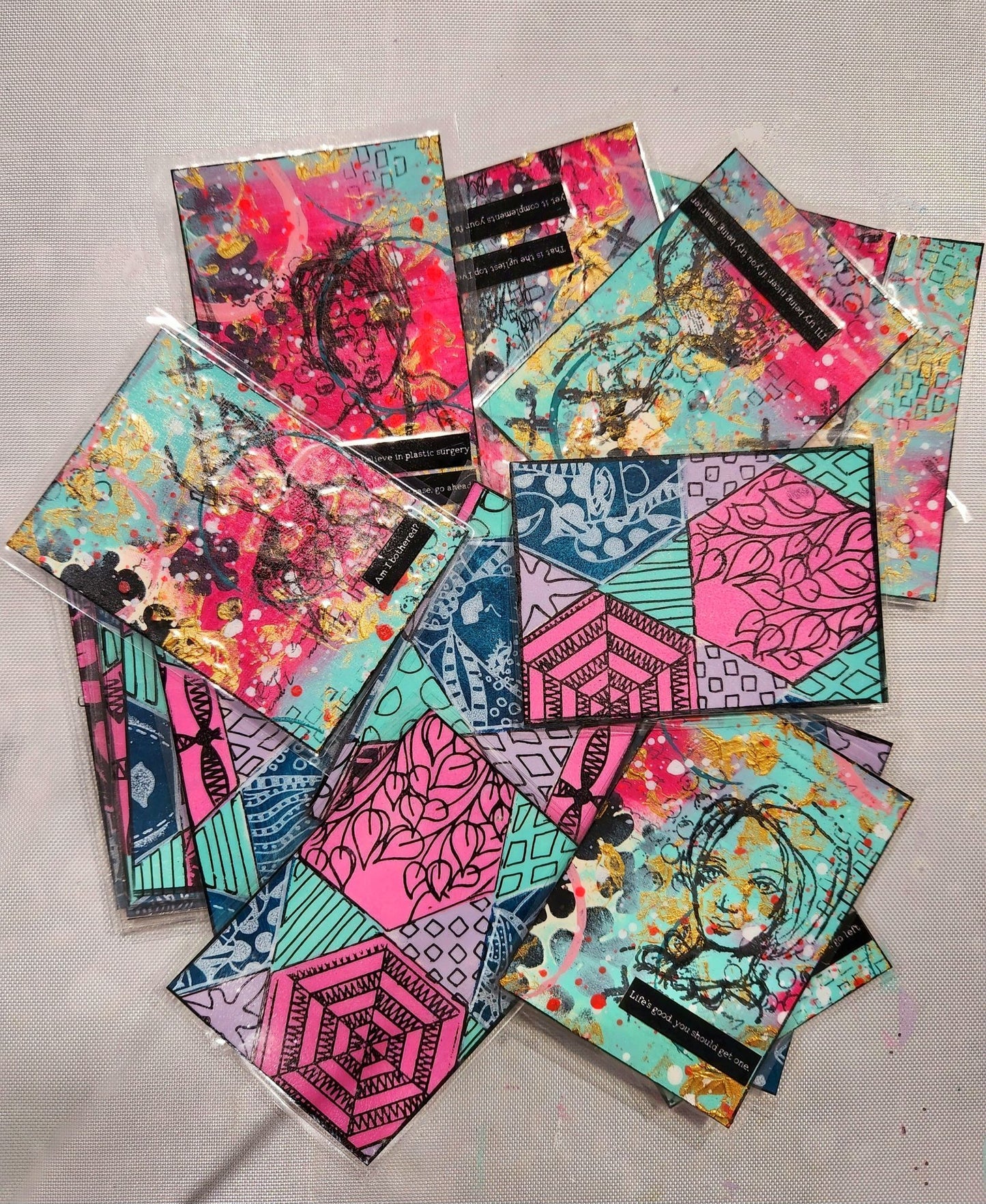 Art Journal Prompt cards - Series 2 - Saturday 13th September 2.00-5.30pm